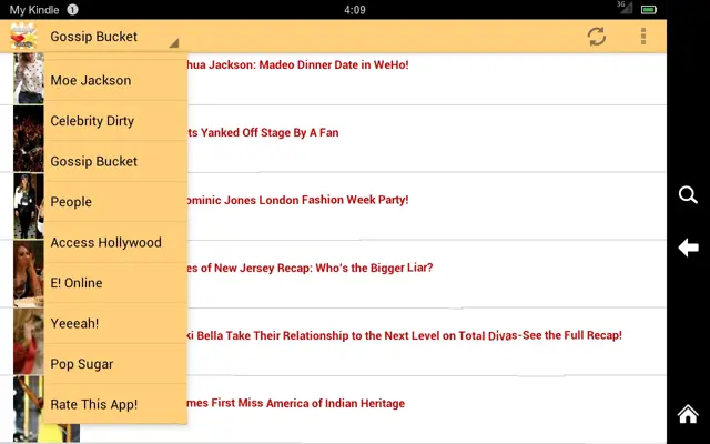 Celebrity Gossip News android App screenshot 3