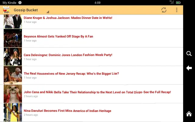 Celebrity Gossip News android App screenshot 4